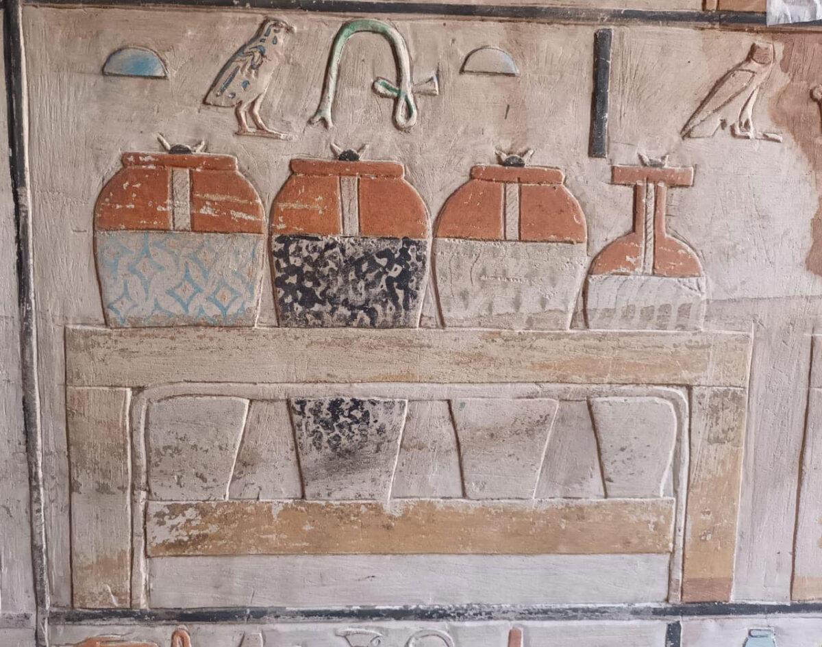 Finds from the tomb of Teti Neb Fu. Source: MoTA Egypt