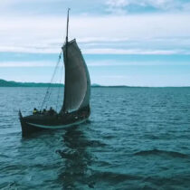 Archaeologist sailing like a Viking makes unexpected discoveries