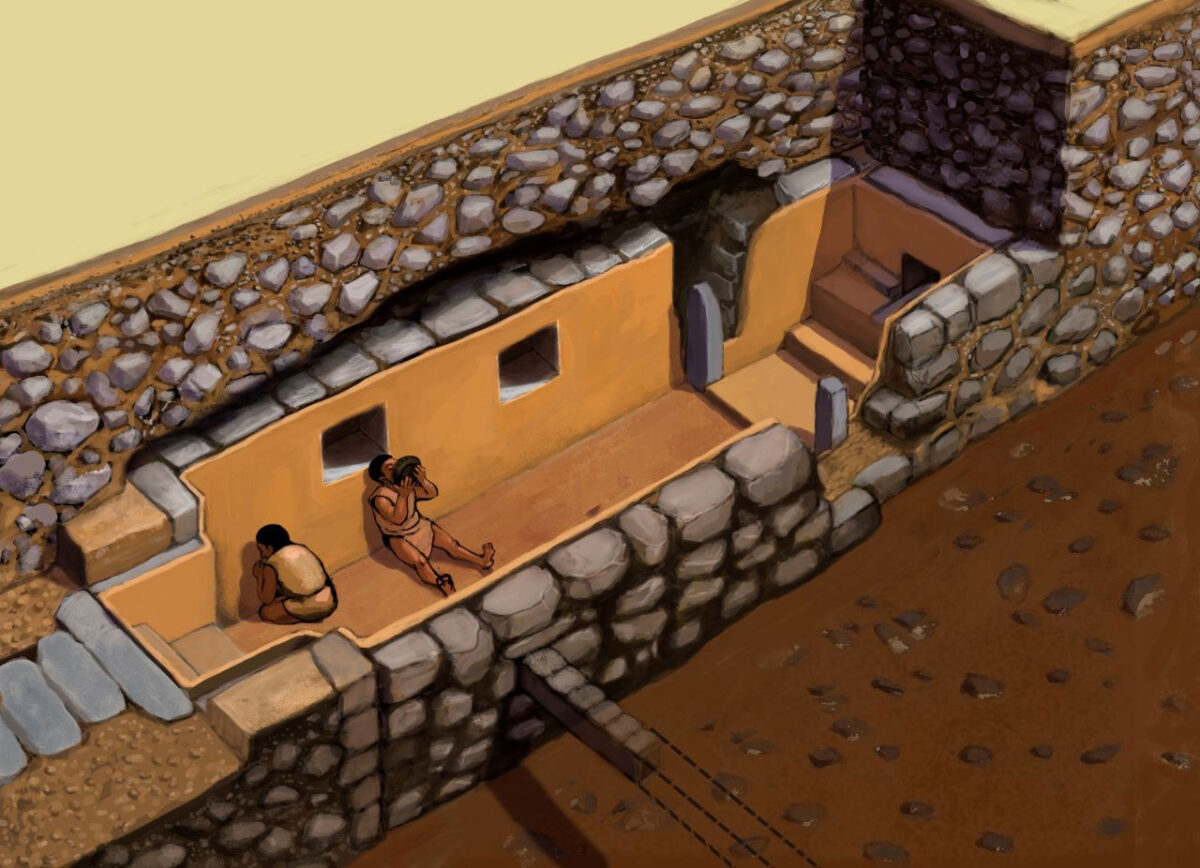 The snuff tubes were discovered in this private chamber, revealing how the associated rituals were restricted and special. Image: University of Florida