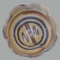 Small cup with glazing (