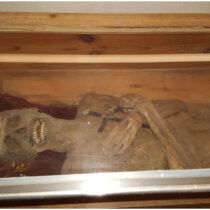 The mystery of the “air-dried chaplain” solved