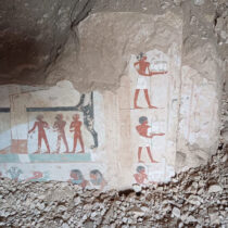 Three Tombs Unearthed in Dra Abu El-Naga