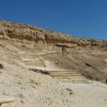 Akhetaten became a Christian sanctuary