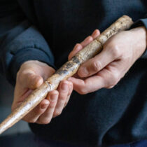 Late Paleolithic whale bone tools