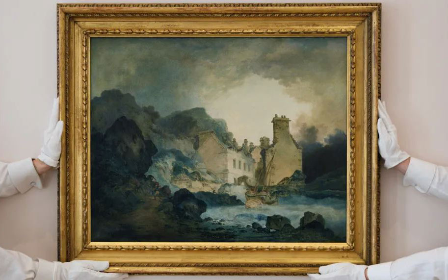 Lost Turner oil painting discovered after 150 years