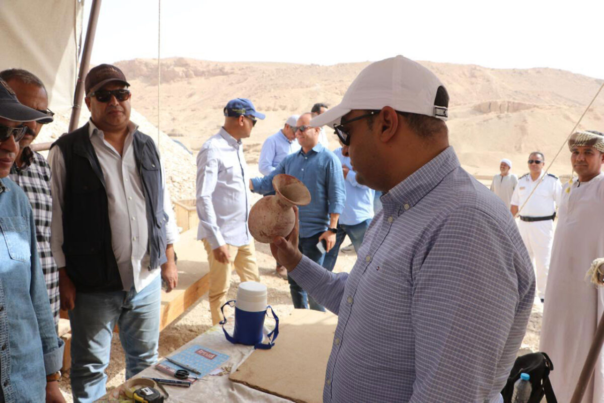 From the SCA inspection at Karnak and other sites in Luxor, June 2025. Source: MoTA Egypt.