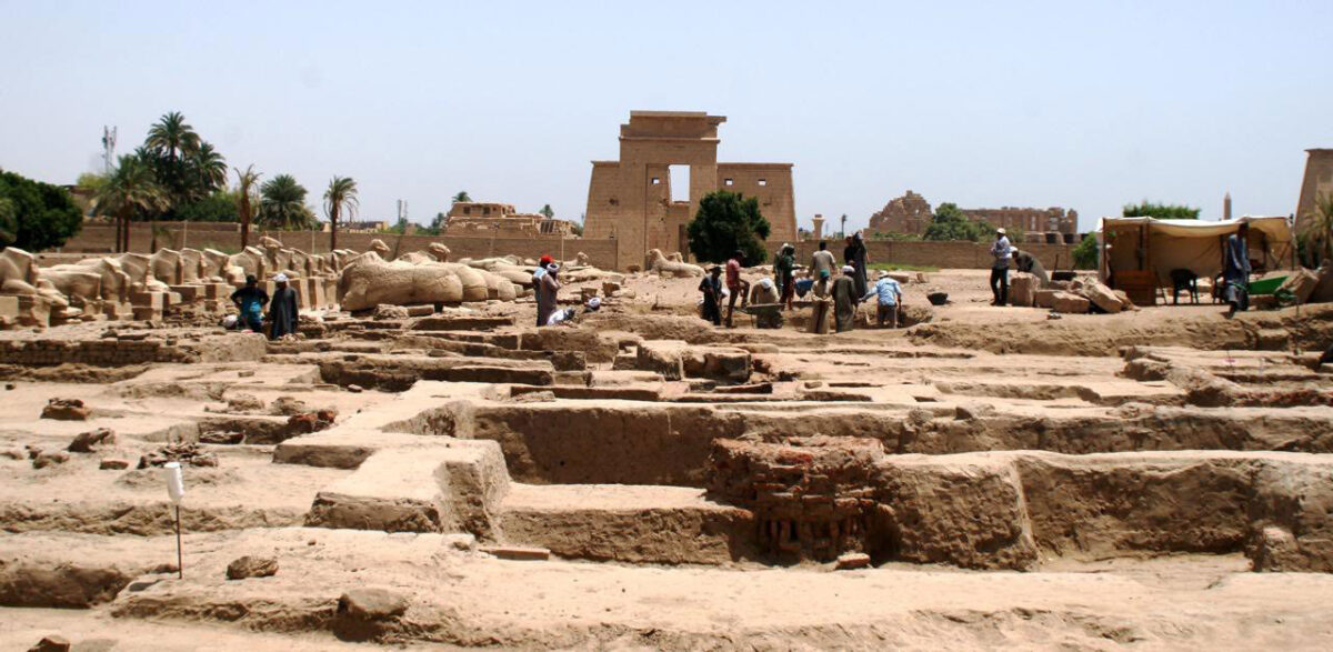 From the SCA inspection at Karnak and other sites in Luxor, June 2025. Source: MoTA Egypt.