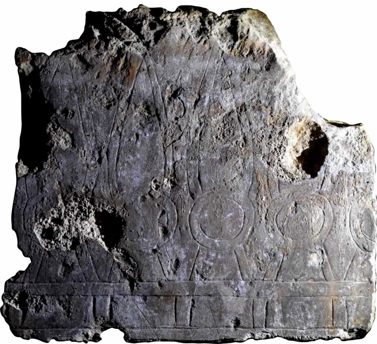 Relief uncovered at Imet. Image credit: Egyptian Ministry of Tourism and Antiquities.