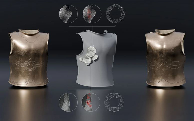 Bronze Age armour fragment from Trojan War era unearthed
