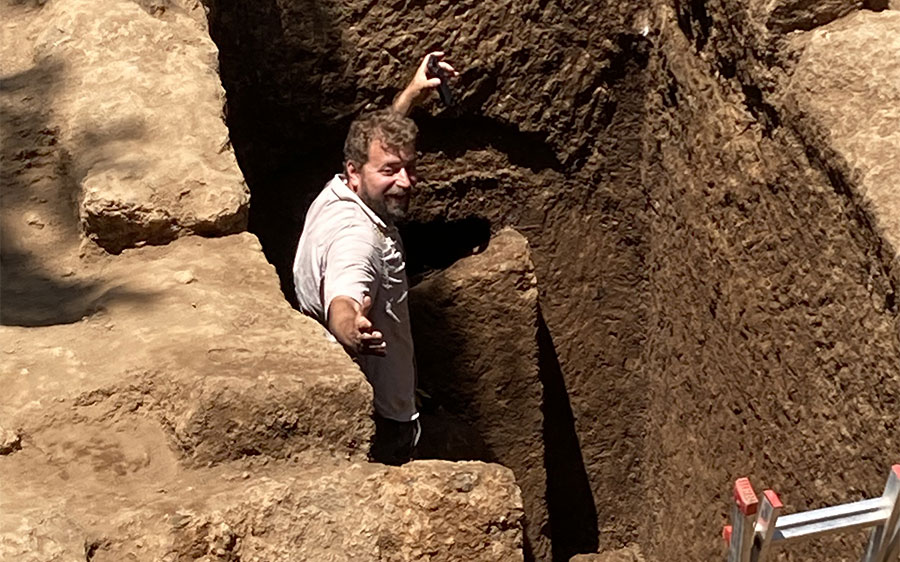 Rare intact Etruscan tomb discovered in Italy