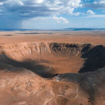 Did a meteor impact trigger a landslide in the Grand Canyon?