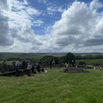 The Bremenium Fort archaeological dig