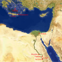 The Minoan Thera eruption predates Pharaoh Ahmose