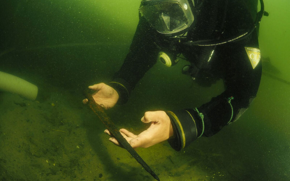 Treasure from the bottom of the lake