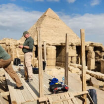 Detection of air-filled anomalies in Menkaure Pyramid