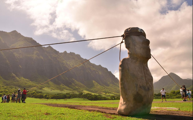 Easter Island’s statues actually ‘walked’