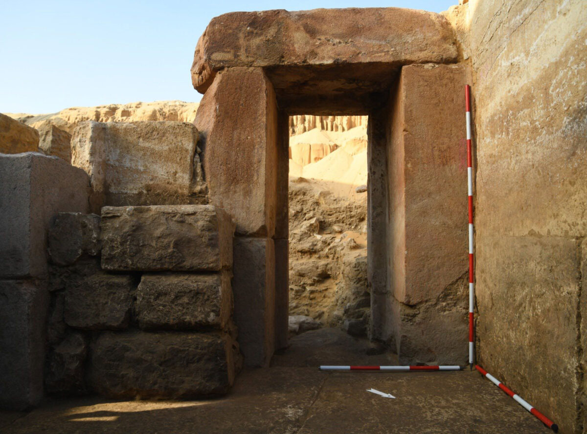 From Nyuserre’s valley temple excavations at Abusir. Image: MoTA, Egypt