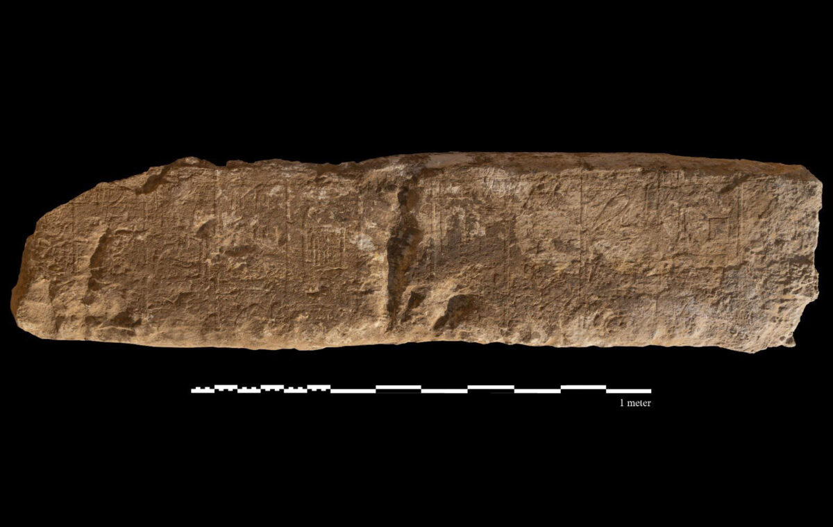 From Nyuserre’s valley temple excavations at Abusir. Image: MoTA, Egypt