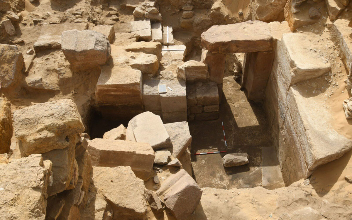 Pharaoh Nyuserre’s  Valley Temple Unearthed in Abusir, Egypt
