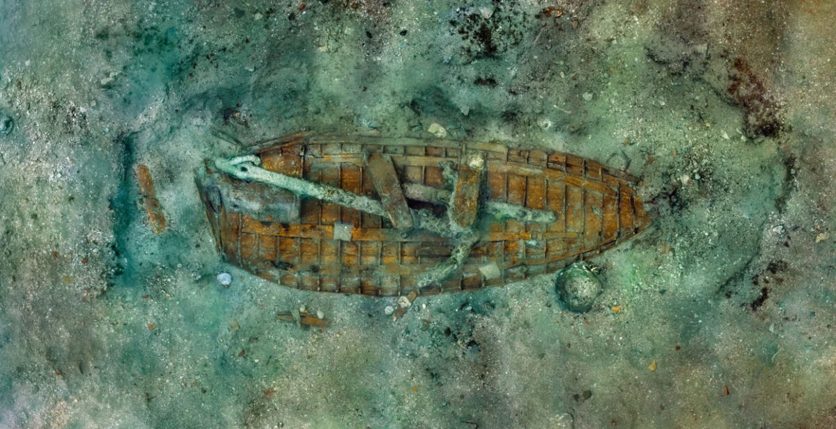 The vessel. Image: Franck Goddio, Ηilti Foundation