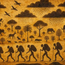 The evolution of cooperation among humans