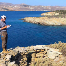 Locating ancient settlements and artefacts on Greek Islands