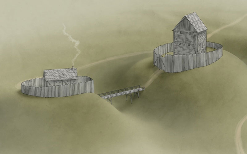 New castle discovered in Kartause Ittingen, Switzerland