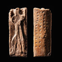 Signs on Stone Age objects