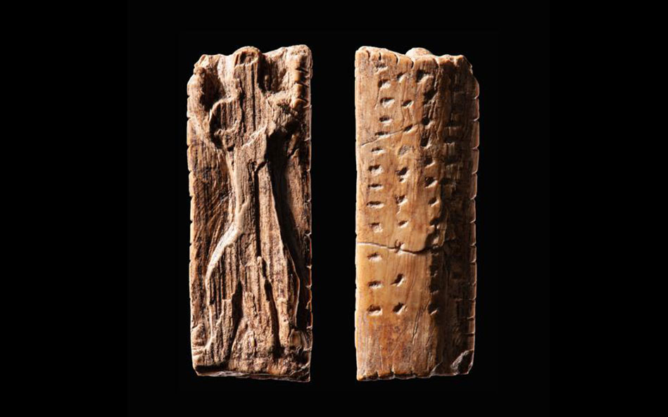 Signs on Stone Age objects