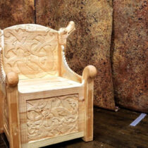 Central Norway’s first high seat since the Viking Age