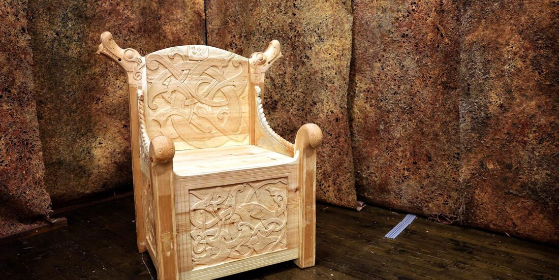 Central Norway’s first high seat since the Viking Age