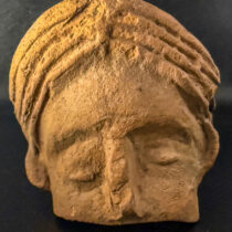 Rare Roman Terracotta Head Discovered at Magna Fort