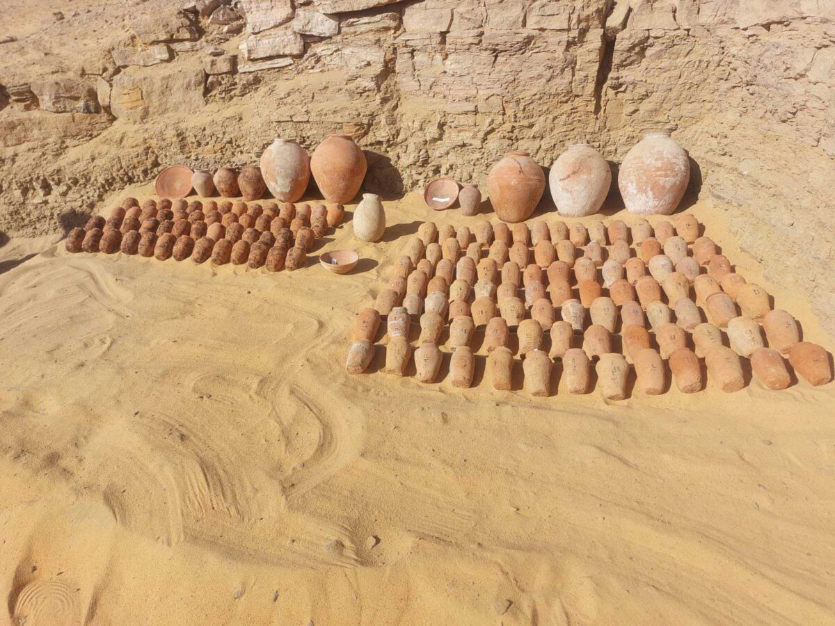 Part of the discoveries at Qubbet el-Hawa (February 2026). Source: MoTA Egypt.