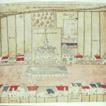 Rare Tudor map of Kingsbridge