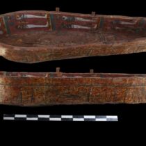Cache of Painted Coffins and Papyri Discovered in Qurna