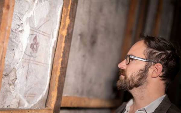 Medieval wall painting clue to Durham Castle’s high-status past