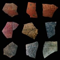 Humanity’s oldest geometries, engraved on ostrich eggs